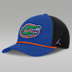 Gorra de rejilla universitaria marca Jordan ajustable para hombre Florida Primetime Rise