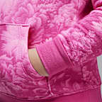 Conjunto de 2 piezas de sudadera con estampado floral infantil Jordan Brooklyn Essentials