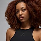 เสื้อกล้ามรัดรูปแนบเนื้อผู้หญิง Jordan Sport