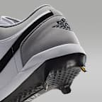 Jordan 1 Retro Low Metal Baseball Cleats