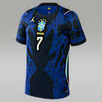 Vinícius Júnior Brazil National Team 2026 Stadium Away Men's Nike Dri-FIT Soccer Jersey