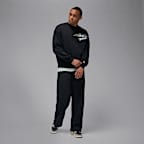 Pánská mikina Jordan Brooklyn Fleece s kulatým výstřihem