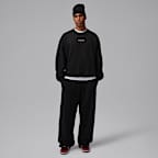 Jordan Flight Fleece-sweatshirt med rund hals til mænd