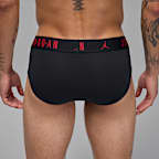Jordan Men's Flight Cotton Hip Briefs (3-Pack)