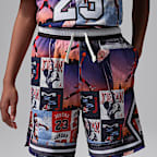 Jordan Dri-FIT Big Kids' MJ Printed Sport Diamond Shorts