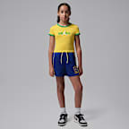 Jordan Big Kids' P6 Brazil Retro Knit Shorts