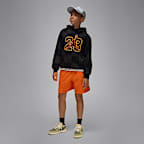 Sudadera con gorro sin cierre Deep Dish para niños talla grande Jordan