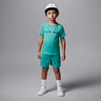 Jordan Dri-FIT Little Kids' Baseline Mesh Shorts
