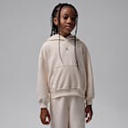 Sudadera con gorro sin cierre de French Terry Jordan Brooklyn para niños talla pequeña