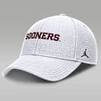 Oklahoma On-Field Rise Gameday Men's Jordan Brand Dri-FIT College Trucker Adjustable Hat