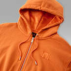 Sudadera con gorro cropped con forro de satén para mujer Jordan Flight Fleece