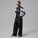 Jordan Flight Women's Faux-Leather Baggy Pants