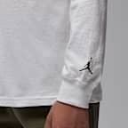 Playera de manga larga Jumpman Drip para niños talla pequeña Jordan