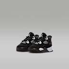 Jordan 4 Retro 'White Thunder' Baby/Toddler Shoes