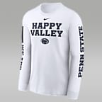 Penn State Nittany Lions Local Spirit Slogan Men's Nike College Long-Sleeve T-Shirt - White