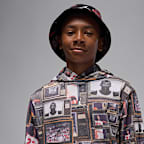 ジョーダン ジュニア ブルックリン プリント フレンチテリー プルオーバー パーカー