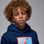 Jordan Essentials Older Kids' Fleece Baseline Pullover Hoodie