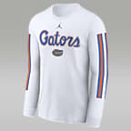 Florida Gators Local Spirit Slogan Men's Nike College Long-Sleeve T-Shirt - White