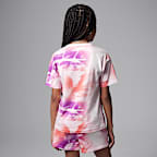 Playera estampada Triple Team para niños talla grande Jordan