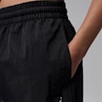 Shorts grandes de tejido Woven para mujer Jordan Brooklyn
