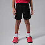 Conjunto de jersey y shorts de malla para niños talla pequeña Jordan