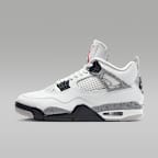 Summit White/Cement Grey/Black/Fire Red