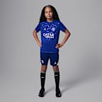 パリ サンジェルマン (PSG) アカデミー プロ フォース ジュニア ジョーダン Dri-FIT サッカー ショートスリーブ プレマッチ トップス