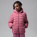 Jordan Big Kids' Midweight Active Puffer Jacket - Desert Berry