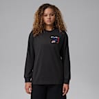 Jordan Flight Women's Oversized Long-Sleeve T-Shirt