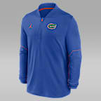 Florida Sideline Men's Jordan Brand Dri-FIT College 1/2-Zip Top