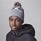 Jordan Pom Beanie Set Big Kids 2-Piece Set