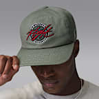 หมวกแก๊ปปีกแบนไร้โครง Jordan Flight Pro