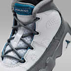 エア ジョーダン 9 レトロ "Flint Grey and French Blue" ベビーシューズ