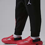 Jordan Conjunto de camiseta de manga larga y pantalón de tejido Fleece Jumpman - Infantil