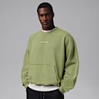 Sudadera de cuello redondo para hombre Jordan Flight Fleece