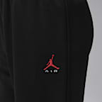 Conjunto de 2 piezas con sudadera de cuello redondo infantil Jordan Brooklyn Fleece