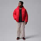 Jordan Brooklyn pufferjack met graphic voor kids