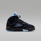 Air Jordan 5 "Black Carolina" Big Kids' Shoes
