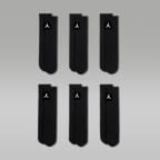 Jordan Everyday Essentials Big Kids' Crew Socks (6 Pairs)