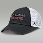 Oklahoma On-Field Club Gameday Men's Jordan Brand College Trucker Adjustable Hat