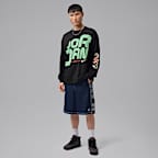 Jordan Flight T-shirt met lange mouwen en graphic voor heren