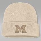 Michigan Natural Utility Men's Jordan Brand College Cuffed Beanie
