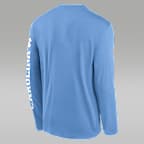 North Carolina Primetime Legend Men's Jordan Brand Dri-FIT College Long-Sleeve T-Shirt