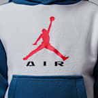 Completo in 2 pezzi con felpa pullover con cappuccio Jordan Air – Bimbo/a