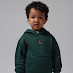 Conjunto de 2 piezas con sudadera con gorro sin cierre infantil Jordan Brooklyn Fleece