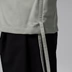 조던 여성 우븐 반팔 탑