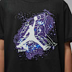Playera para niños talla grande Glow "Sky Is Not The Limit" Jordan