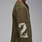 Conjunto de 2 piezas con overoles para niños talla pequeña Jordan MVP