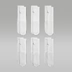 Středně vysoké ponožky Jordan Everyday Essentials pro větší děti (6 párů)