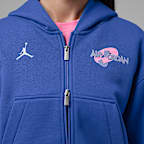 Jordan Brooklyn Space Jam Fleece 女款全長式拉鍊短版連帽上衣